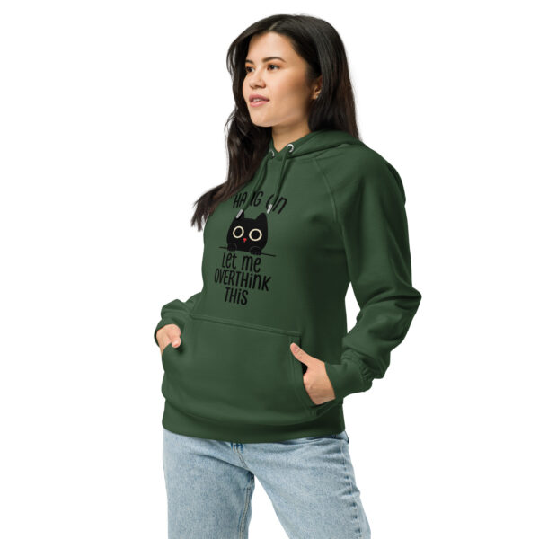 Hang On, Let Me Overthink This –  Eco Raglan Hoodie