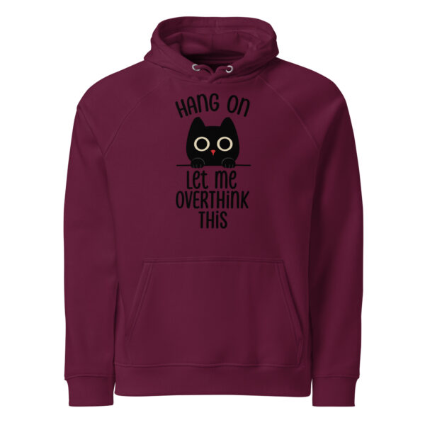 Hang On, Let Me Overthink This –  Eco Raglan Hoodie