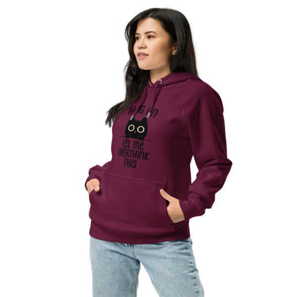 Hang On, Let Me Overthink This –  Eco Raglan Hoodie