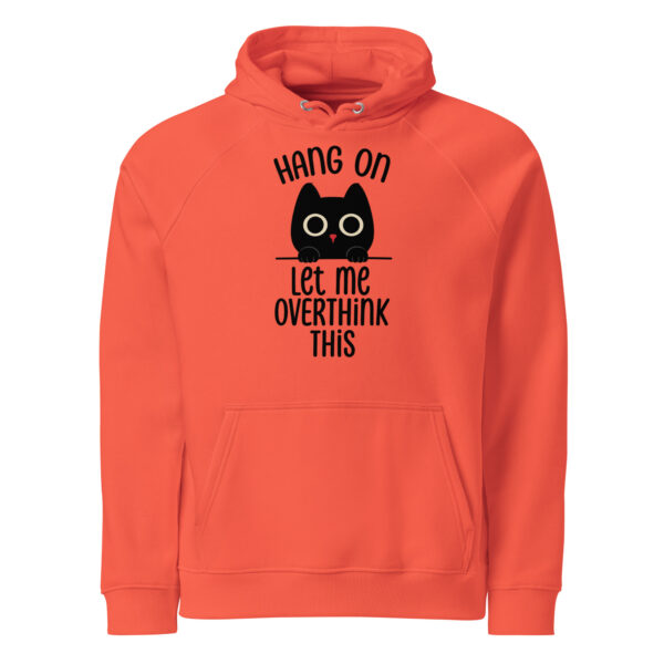 Hang On, Let Me Overthink This –  Eco Raglan Hoodie