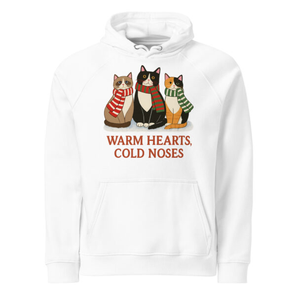 Warm Hearts, Cold Noses –  Eco Raglan Hoodie