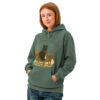 Peaceful Christmas Journey – Cozy Garment-Dyed Cat Lover Hoodie