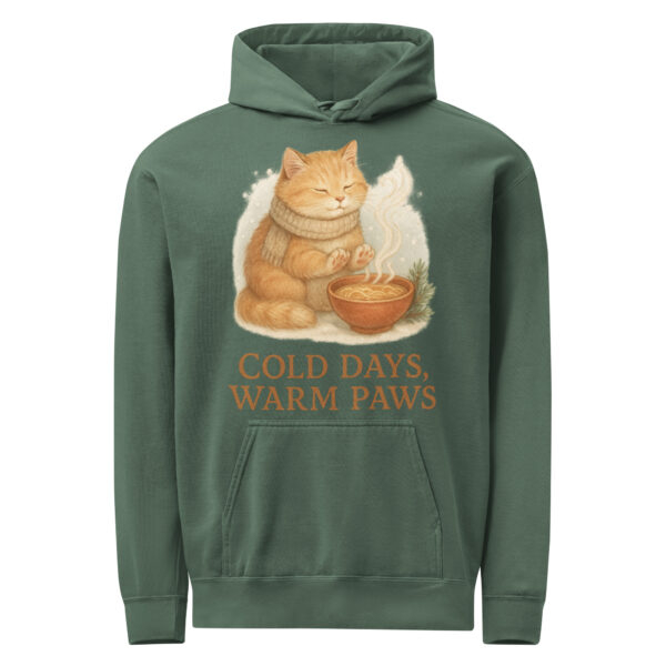 Cold Days, Warm Paws - Garment-Dyed Hoodie