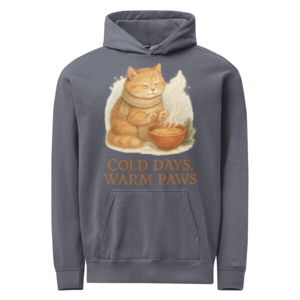 Cold Days, Warm Paws - Garment-Dyed Hoodie