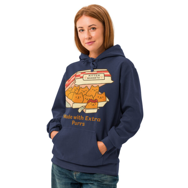 Kitten Nuggets Made With Extra Purrs - Garment-Dyed Hoodie