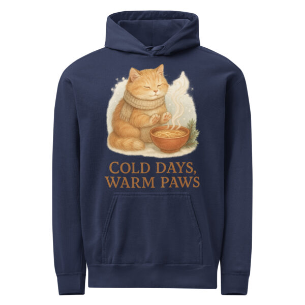 Cold Days, Warm Paws - Garment-Dyed Hoodie