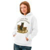 Peaceful Christmas Journey – Cozy Garment-Dyed Cat Lover Hoodie