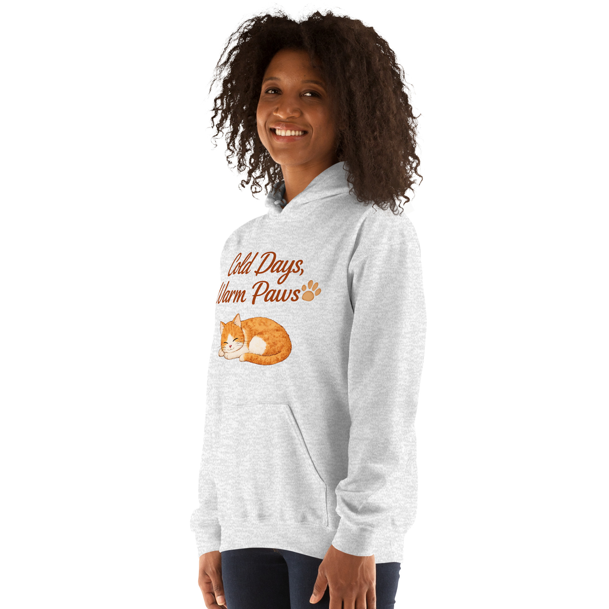 Cold Days, Warm Paws Classic Hoodie