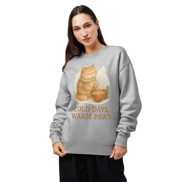 Cold Days, Warm Paws - Relax Crew Neck Sweatshirt
