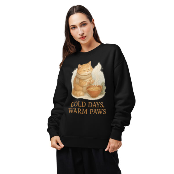Cold Days, Warm Paws - Relax Crew Neck Sweatshirt