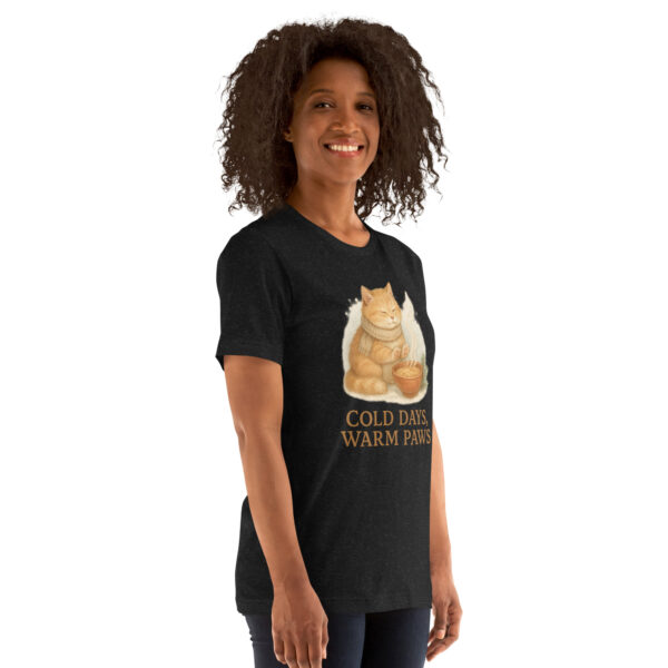 Cold Days, Warm Paws – Cozy Winter Cat Lover Tee