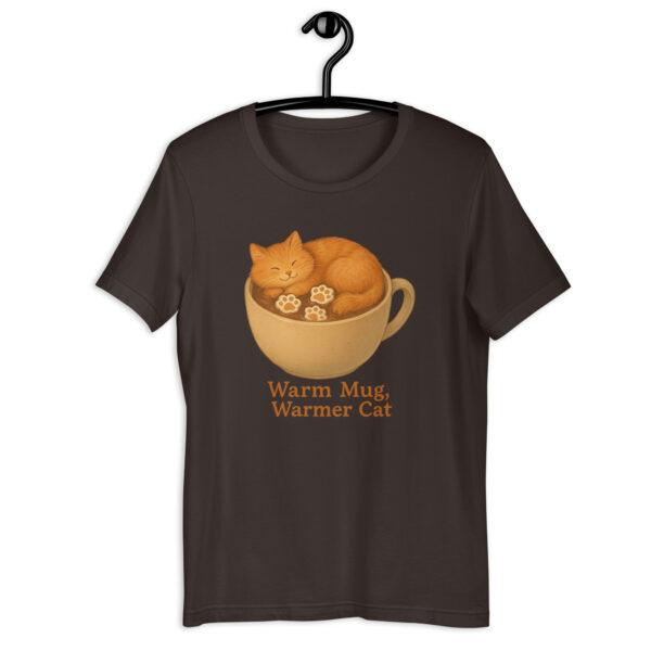 Cozy Cocoa Cat – Warm Mug, Warmer Cat Tee