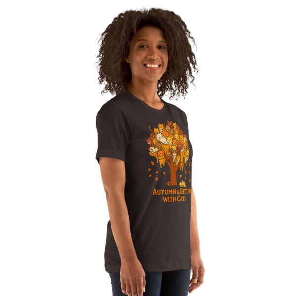 Autumn Is Better With Cats – Cozy Fall Cat Lover Tee
