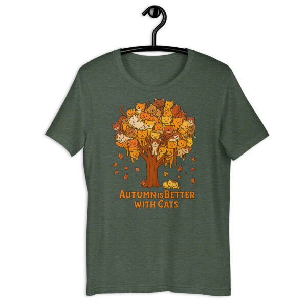 Autumn Is Better With Cats – Cozy Fall Cat Lover Tee