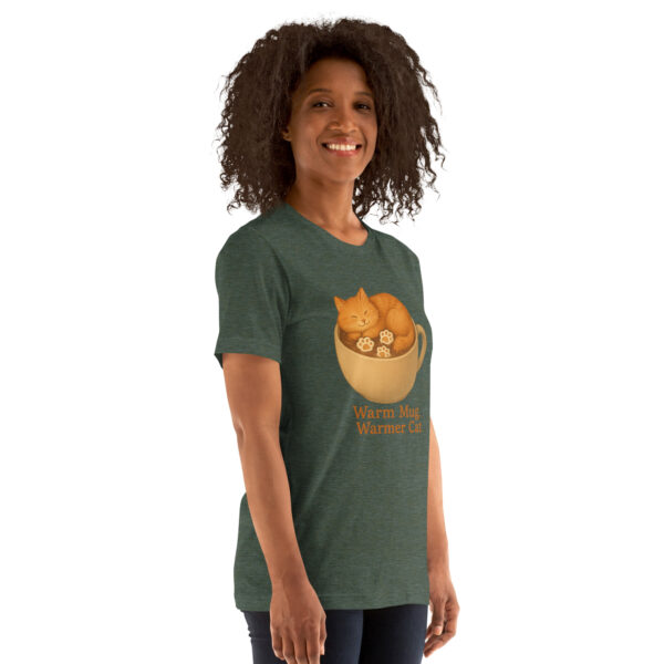 Cozy Cocoa Cat – Warm Mug, Warmer Cat Tee