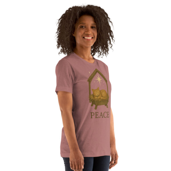 Peace – Christmas Cat Nativity T-Shirt