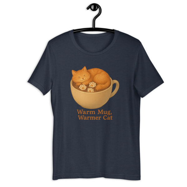 Cozy Cocoa Cat – Warm Mug, Warmer Cat Tee