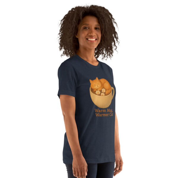 Cozy Cocoa Cat – Warm Mug, Warmer Cat Tee