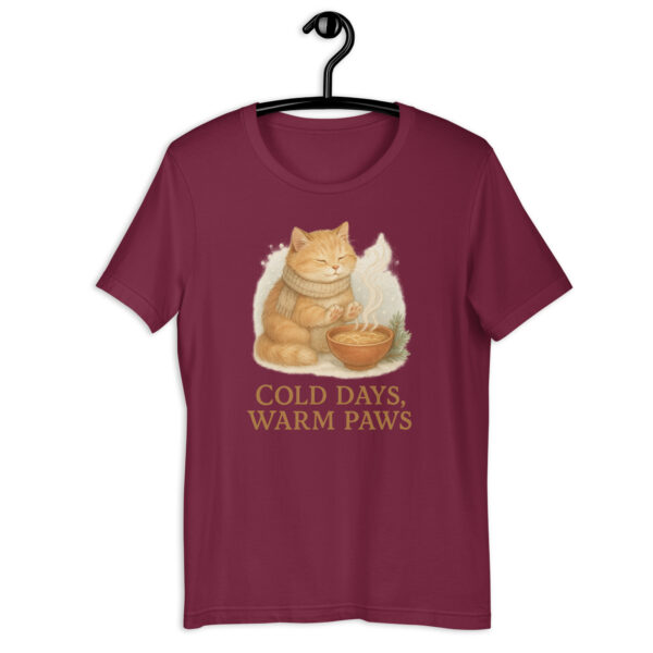 Cold Days, Warm Paws – Cozy Winter Cat Lover Tee