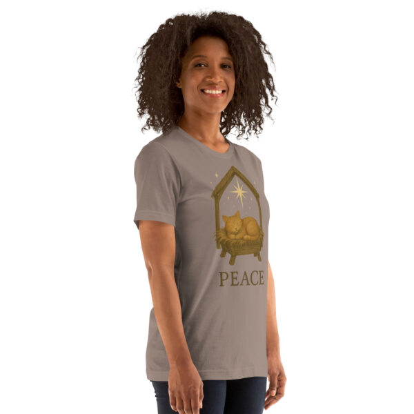 Peace – Christmas Cat Nativity T-Shirt