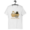If It Fits, We Sits – Funny Cat Lover Tee