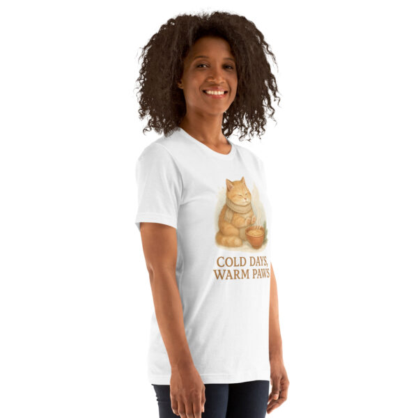 Cold Days, Warm Paws – Cozy Winter Cat Lover Tee