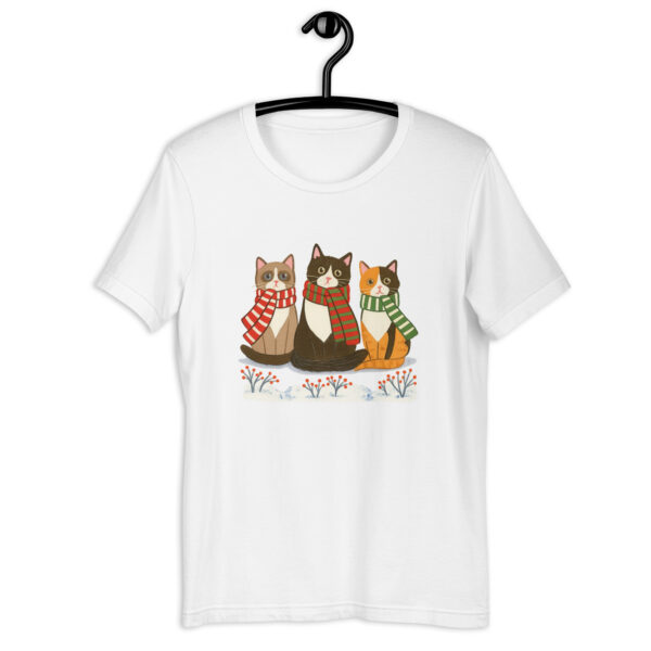 Snowy Days & Cozy Cats – Winter Cat Lover Tee