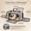 Soft-Sided Cat Carrier — Lightweight Travel Bag for Vet Visits & Airline Travel